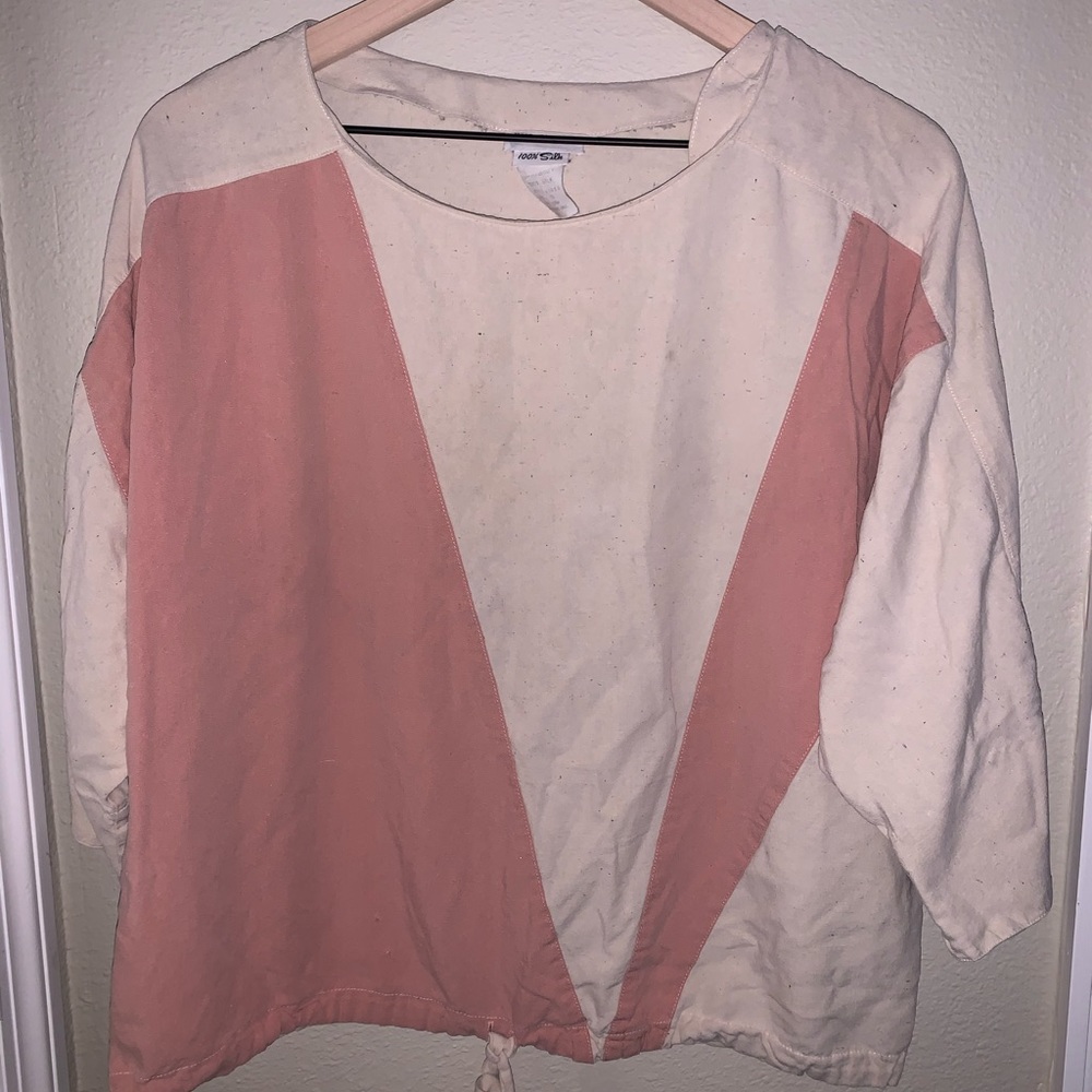 Pink Silk Soft Cotton Shirt From Paris!!!!